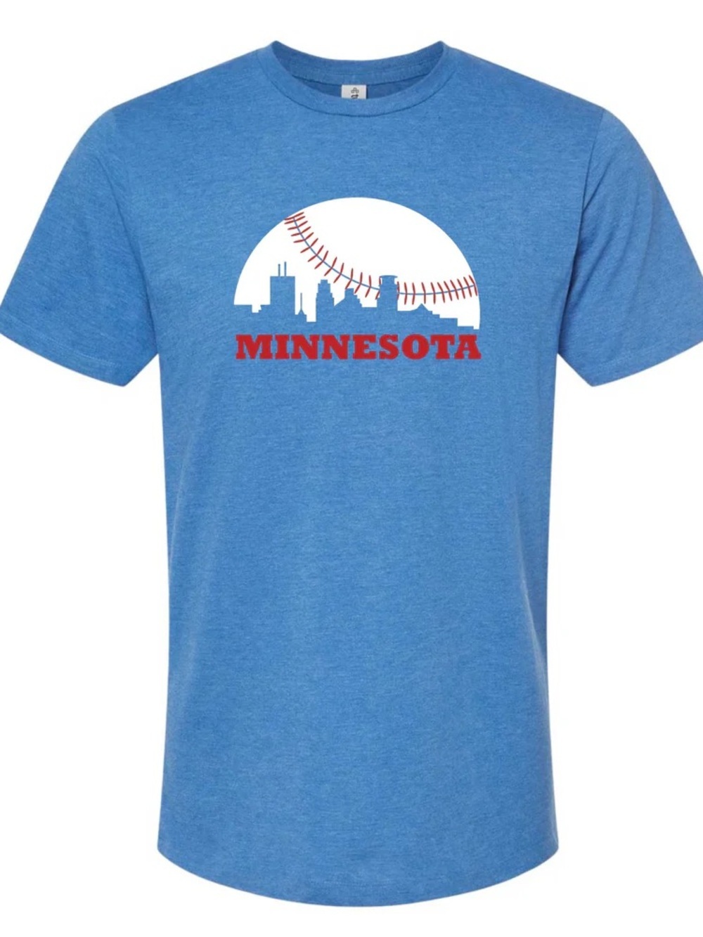 SKYLINE MINNESOTA BASEBALL T-SHIRT